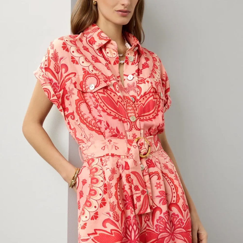 Farm Rio Jaipur Romper Size: M